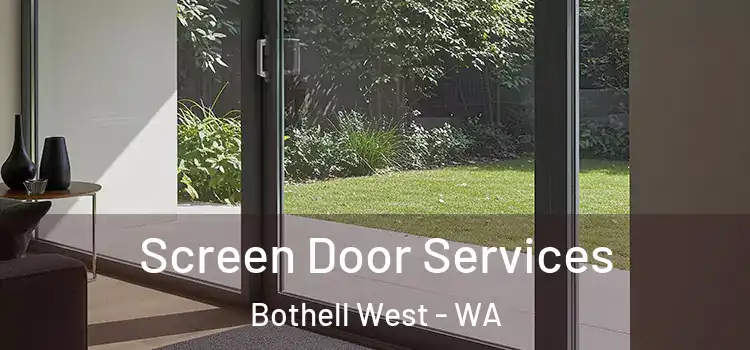 Screen Door Services Bothell West - WA